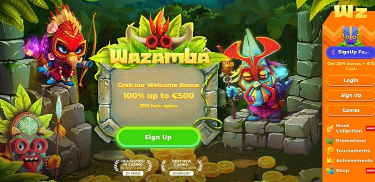 wazamba casino pic 1